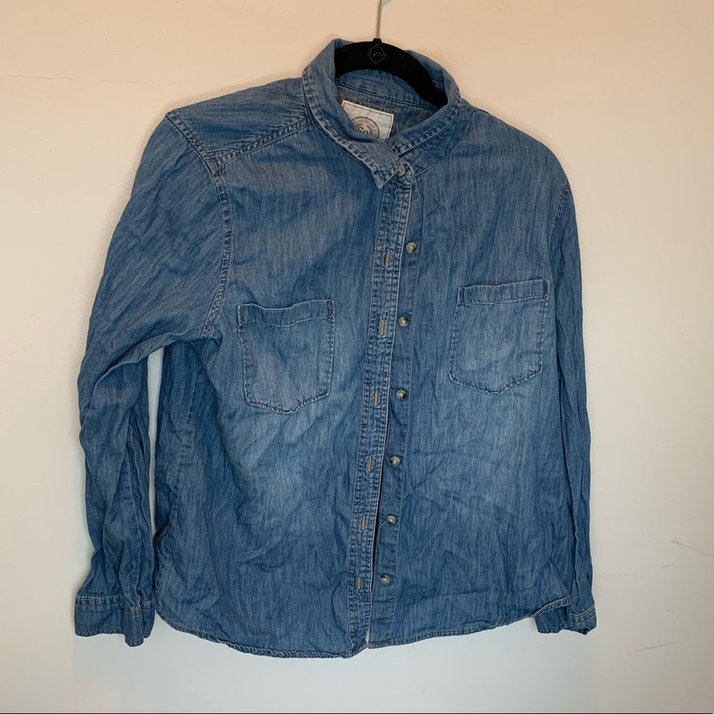 Denim button down - Picture 1 of 3
